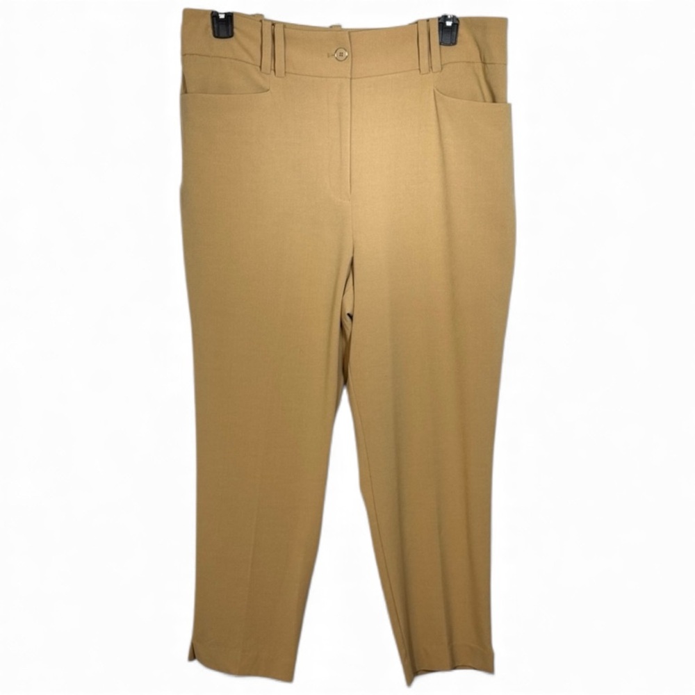 New York & Company Pants Tan Straight Leg in Size 16 Tall NWT